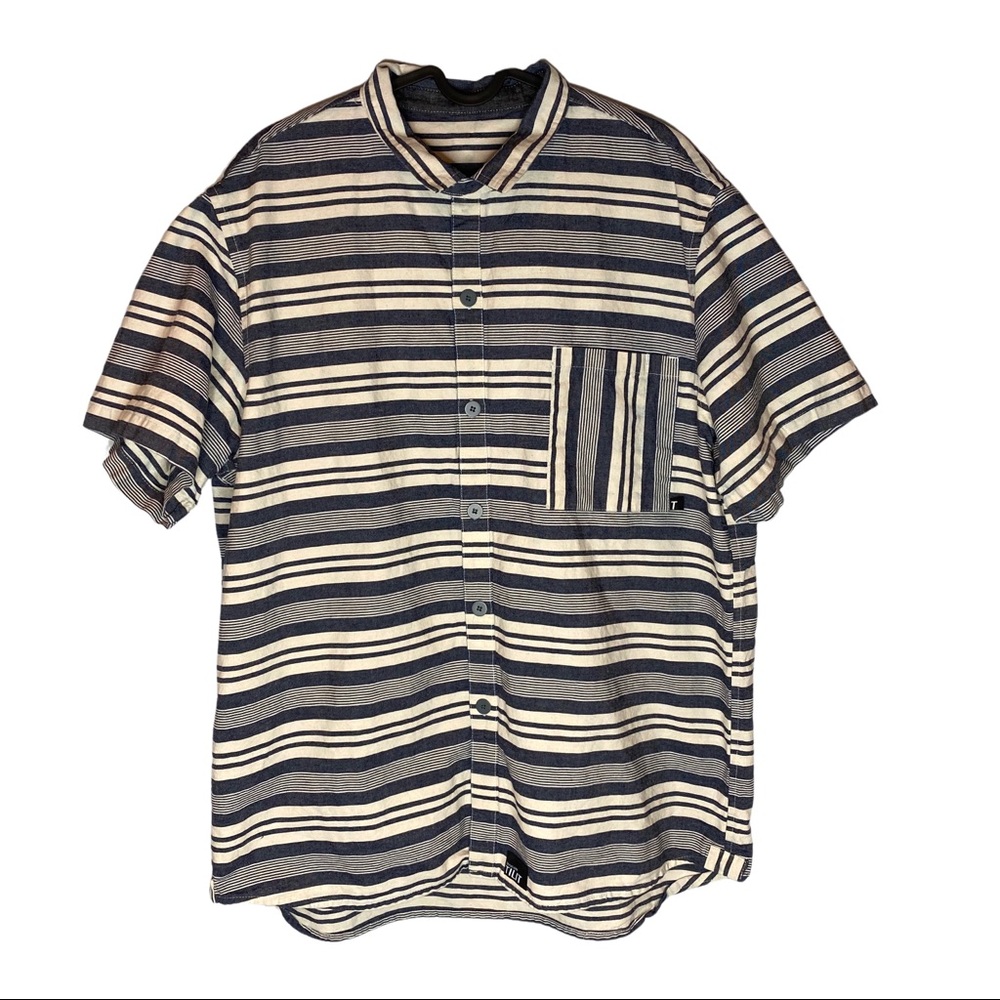 NWOT Tilit Striped Chef Coat